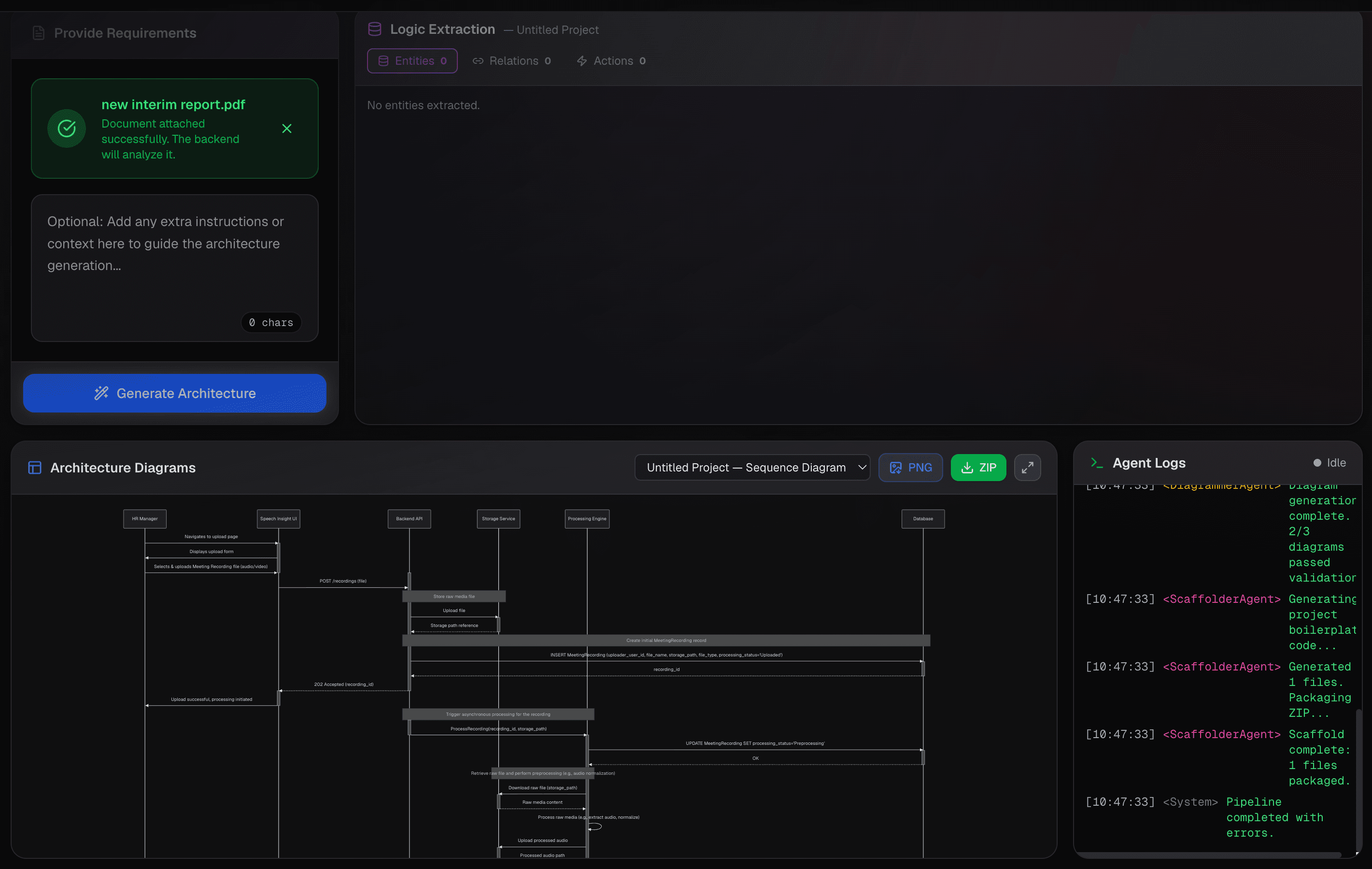Structify Interface